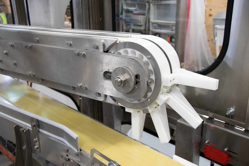 Sortation conveyors ensure wrappers keep pace with product flow